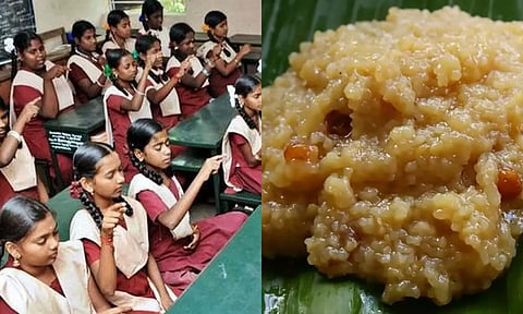 முக்கிய பிரமுகர்களின் பிறந்தநாளன்று பள்ளி மாணவர்களுக்கு மதிய உணவுடன் சர்க்கரை பொங்கல்