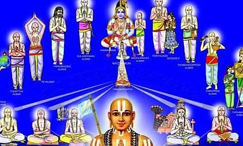 ஆழ்வார்களும் அம்சங்களும்