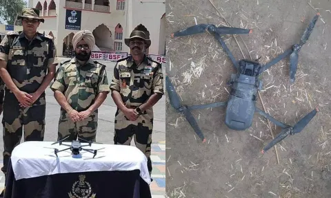 பஞ்சாப் எல்லையில் தீவிர சோதனை.. சீன ட்ரோன்கள் பறிமுதல்