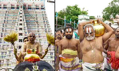 இன்று ஸ்ரீ ரங்கம் நம்பெருமாள் ஜேஷ்டாபிஷேகம்