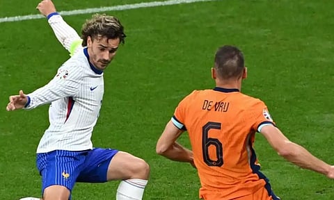 யூரோ கோப்பை கால்பந்து போட்டி: டிராவில் முடிந்த பிரான்ஸ்- நெதர்லாந்து போட்டி