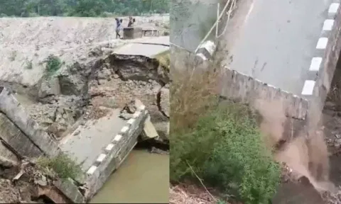 அடுத்தடுத்து இடிந்து விழும் பாலங்கள் - பீகாரில் பரபரப்பு