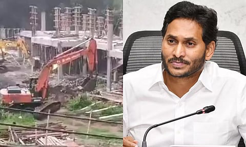 அரசியல் பழிவாங்கும் செயல்: சந்திரபாபு நாயுடு மீது ஜெகன்மோகன் ரெட்டி குற்றச்சாட்டு