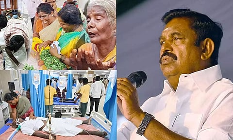 கள்ளசாராய உயிரிழப்பு: வெள்ளை அறிக்கை வெளியிட தயாரா? எடப்பாடி பழனிச்சாமி