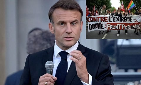 பிரான்சில் உள்நாட்டுப் போர் வெடிக்கும்.. எச்சரிக்கும் அதிபர் மேக்ரான்- பின்னணி என்ன?