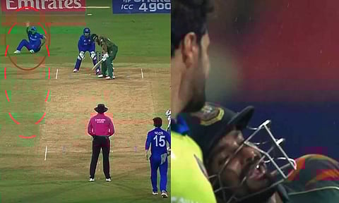 வெற்றிக்காக நடிகராய் மாறிய ஆப்கன் வீரர்: கிண்டலடித்த லிட்டன் தாஸ்- வைரலாகும் வீடியோ