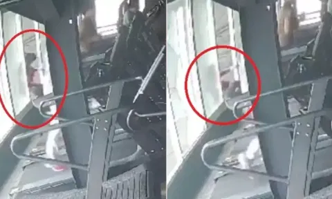 உடற்பயிற்சியின்போது ஜிம்-ல் இருந்து கீழே விழுந்து உயிரிழந்த பெண் -  வீடியோ