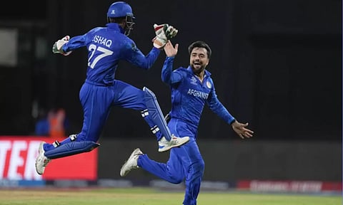 டி20 போட்டிகளில் அதிக முறை 4 விக்கெட்: ரஷித் கான் புதிய சாதனை