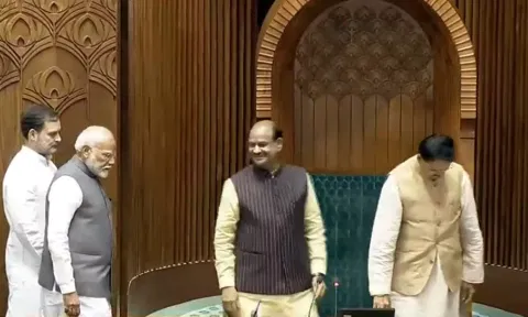 மக்களவை சபாநாயகராக ஓம் பிர்லா தேர்வு