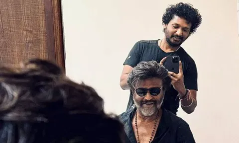 லோகேஷ் கனகராஜ் இயக்கும் 'கூலி' படத்திற்கான லுக் டெஸ்டில் ரஜினிகாந்த்