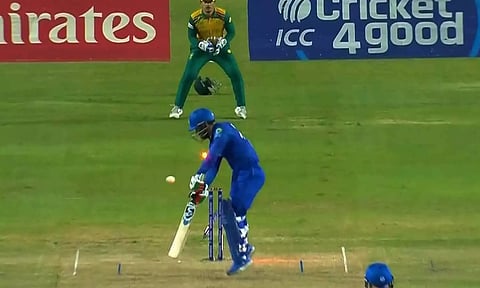 56 ரன்களில் ஆப்கானிஸ்தான் ஆல் அவுட்: டி20 உலகக் கோப்பையில் மோசமான சாதனை படைத்த 2-வது அணி