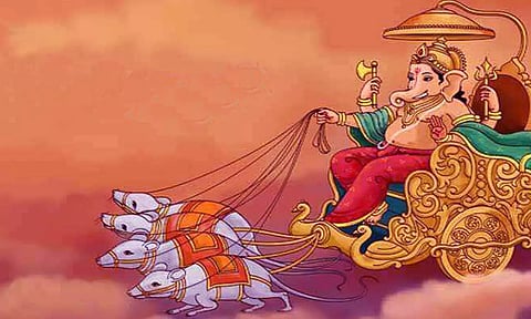 கர்வம் நீங்கிய கந்தர்வன் எலி வாகனம் ஆன கதை