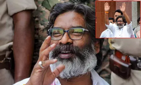சதித்திட்டம் காரணமாக 5 மாதம் சிறையில் இருக்க வேண்டிய கட்டாயம் ஏற்பட்டது: ஹேமந்த் சோரன்