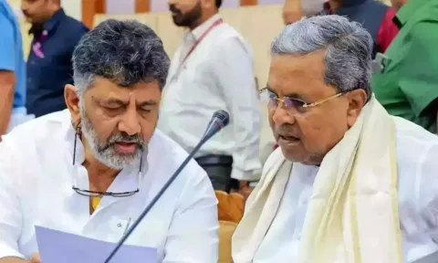 பதவி சண்டையால் தள்ளாடும் கர்நாடக காங்கிரஸ் அரசு