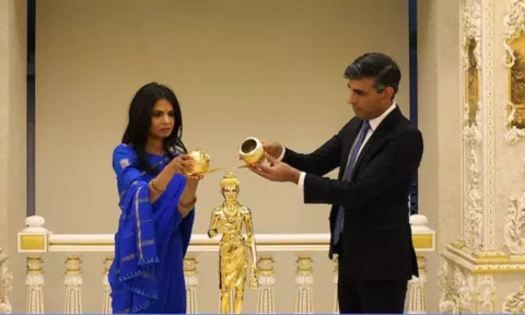 பொது சேவை செய்ய தர்மம்தான் எனக்கு வழிகாட்டுகிறது: ரிஷி சுனக் பெருமிதம்