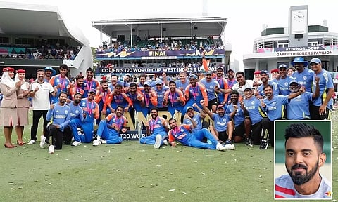 டி20 உலக கோப்பையை 2வது முறையாக வென்ற இந்திய அணிக்கு வாழ்த்து- கே.எல்.ராகுல்