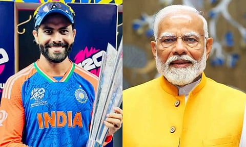 ஆல் ரவுண்டரான ரவீந்திர ஜடேஜாவுக்கு பிரதமர் மோடி வாழ்த்து