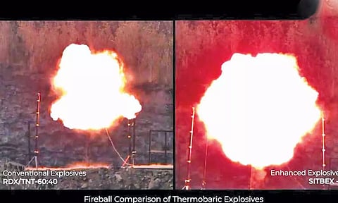 உலகின் மிக சக்திவாய்ந்த வெடிகுண்டு தயாரித்து இந்தியா புதிய சாதனை