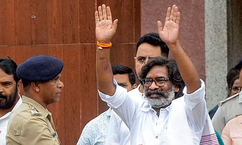 ஜார்கண்டில் மீண்டும் முதலமைச்சராகும் ஹேமந்த் சோரன்