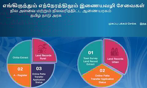 Patta Chitta Online Tamil Nadu: பட்டா சிட்டா ஆன்லைன் விண்ணப்பம், பதிவிறக்கம் & நிலவரித்திட்ட சேவைகள்- தமிழக அரசு