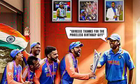 'பிறந்தநாள் வாழ்த்துக்கள் தல': ஸ்பெஷல் போட்டோ பகிர்ந்த ராஜஸ்தான் ராயல்ஸ் அணி