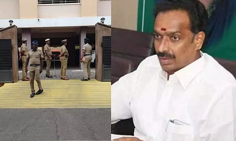 எம்.ஆர்.விஜயபாஸ்கர் வீட்டில் சோதனை நிறைவு