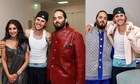 ஆனந்த் அம்பானி - ராதிகா மெர்சண்ட் சங்கீத்-ல் ஜஸ்டின் பீபர்