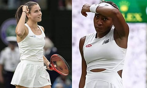 விம்பிள்டன் டென்னிஸ்: சக நாட்டவரிடம் அதிர்ச்சி தோல்வியடைந்த கோகோ காப்