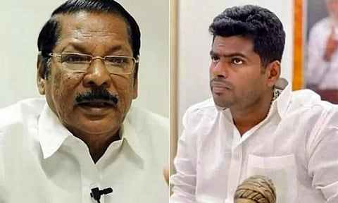 ஆர்.எஸ்.பாரதியை சிறையில் தள்ளாமல் விடமாட்டேன்- அண்ணாமலை