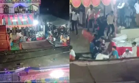 சாப்பாட்டால் சண்டை - சம்பவம் செய்த விருந்தினர்கள் :  வீடியோ வைரல்