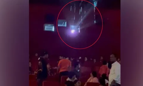 கல்கி 2898 ஓடிக் கொண்டிருந்த தியேட்டருக்குள் திடீர் மழை... ரசிகர்கள் அதிர்ச்சி- வீடியோ