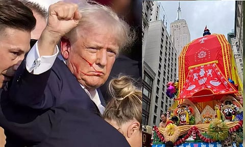 அமெரிக்க முன்னாள் அதிபர் ட்ரம்பின் உயிரை கடவுள் ஜெகந்நாதர் தான் காப்பாற்றினார் - இஸ்கான்