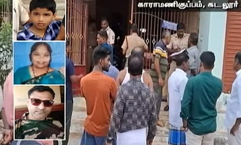 ஒரே குடும்பத்தை சேர்ந்த 3 பேர் எரித்துக் கொலை- 5 தனிப்படைகள் அமைப்பு
