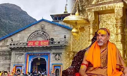 கேதார்நாத் கோவிலில் இருந்த 228 கிலோ தங்கம் காணவில்லை - சங்கராச்சாரியார் குற்றச்சாட்டு