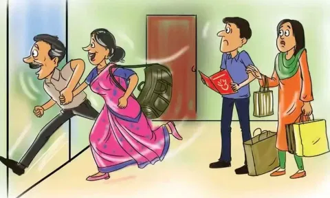 விரைவில் திருமணம்: மணமகளின் தாயாருடன் ஓட்டம் பிடித்த மணமகன் தந்தை