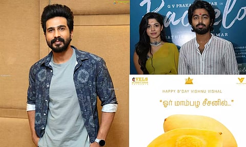 ஓர் மாம்பழ சீசனில்... 'பேச்சுலர்' பட இயக்குநர் இயக்கத்தில் நடிக்கும் விஷ்ணு விஷால்