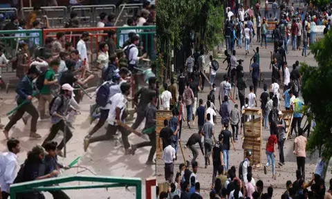 வங்காளதேசத்தில் போராட்டம்: வன்முறையில் 6 மாணவர்கள் பலி