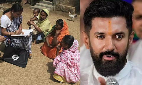 நாடு தழுவிய சாதிவாரி கணக்கெடுப்பை ஆதரிக்கிறோம்: ஆனால் என எச்சரிக்கும் சிராக் பஸ்வான்