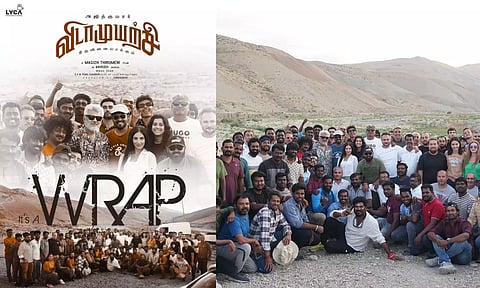 Its a Wrap - `விடாமுயற்சி' படத்தின் அஜர்பைஜான் படப்பிடிப்பு நிறைவு