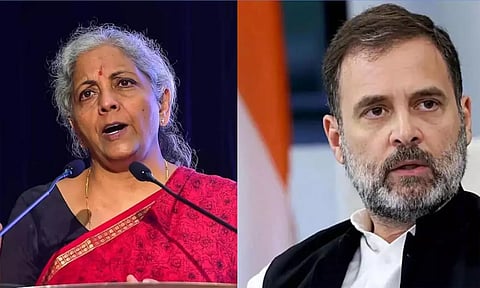 Nirmala Sitharaman, Rahul Gandhi