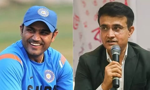 Sehwag and Ganguly