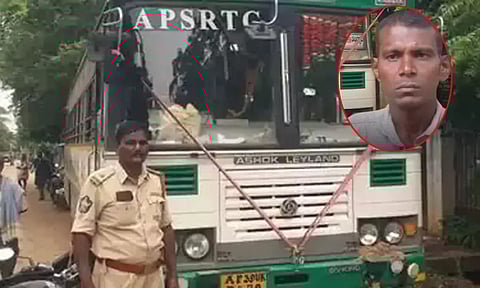 போலாம் ரைட்டு.. அரசு பஸ்சை மாமியார் வீட்டுக்கு ஓட்டிச் சென்ற நபர்.. கடைசியில் காத்திருந்த டுவிஸ்ட்