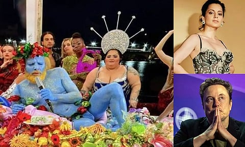 படுக்கை அறையோடு மட்டும்தான் பாலினம்?.. சர்ச்சையான ஒலிம்பிக் நிகழ்ச்சிக்கு கங்கனா- மஸ்க் கண்டனம்