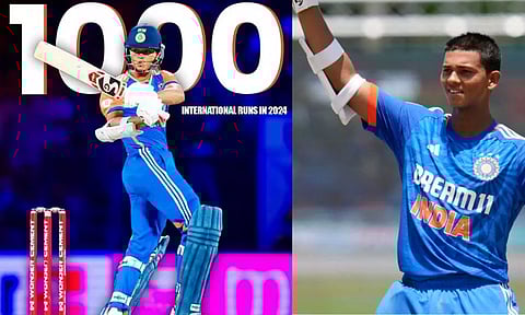 நடப்பாண்டில் 1000 ரன்களை கடந்து ஜெய்ஸ்வால் புதிய சாதனை