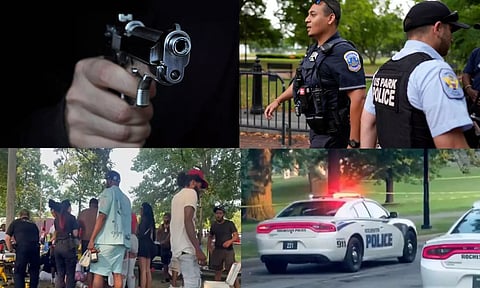 நியூ யார்க் பூங்காவில் மர்ம நபர்கள் துப்பாக்கிச்சூடு.. ஒருவர் பலி.. 6 பேர் படுகாயம்