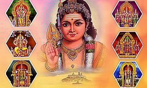 ஆறுபடை வீடுகளும் தத்துவங்களும்