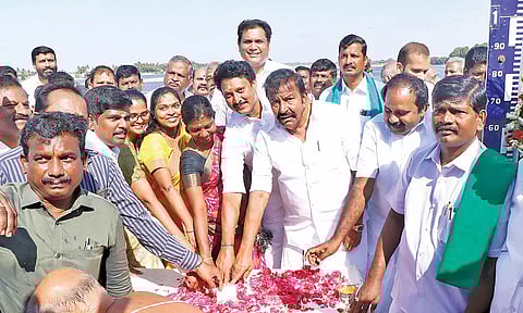 டெல்டா பாசனத்திற்காக கல்லணையில் இருந்து தண்ணீர் திறப்பு