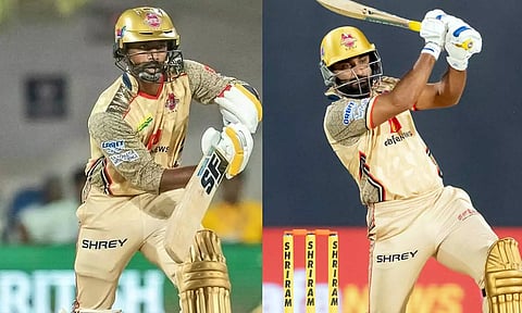 அபராஜித், தன்வர் அதிரடி: திண்டுக்கல் அணிக்கு 159 ரன்கள் இலக்கு நிர்ணயித்த சேப்பாக் அணி