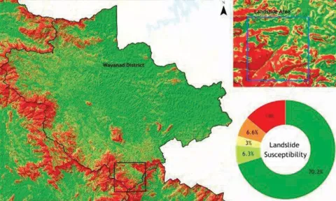 கேரளாவில் மேலும் 460 பகுதிகளில் நிலச்சரிவு ஏற்படும் அபாயம்