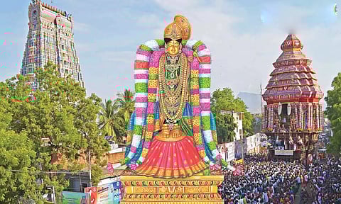 வரலாற்று சிறப்புமிக்க ஸ்ரீவில்லிபுத்தூர் தேரோட்டம்- 7 ஆகஸ்ட் 2024